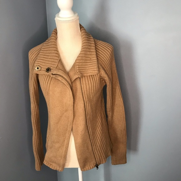 Ralph Lauren Jeans Company Vintage Zip Up Cardigan Sweater - 100% Cotton - Picture 1 of 12
